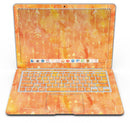 Orange Tribal Arrow Pattern - MacBook Air Skin Kit