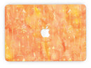 Orange Tribal Arrow Pattern - MacBook Pro with Retina Display Full-Coverage Skin Kit