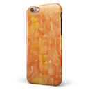Orange Tribal Arrow Pattern iPhone 6/6s or 6/6s Plus 2-Piece Hybrid INK-Fuzed Case