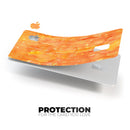 Orange Tribal Arrow Pattern - Premium Protective Decal Skin-Kit for the Apple Credit Card