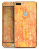 Orange Tribal Arrow Pattern - Skin-kit for the iPhone 8 or 8 Plus