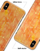 Orange Tribal Arrow Pattern - iPhone X Clipit Case