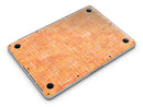 Orange Watercolor Cross Hatch - MacBook Pro with Retina Display Full-Coverage Skin Kit