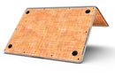 Orange Watercolor Cross Hatch - MacBook Pro with Retina Display Full-Coverage Skin Kit