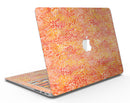 Orange Watercolor Leopard Pattern - MacBook Air Skin Kit