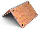 Orange Watercolor Leopard Pattern - MacBook Air Skin Kit