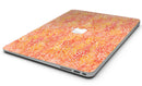 Orange Watercolor Leopard Pattern - MacBook Air Skin Kit