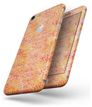 Orange Watercolor Leopard Pattern - Skin-kit for the iPhone 8 or 8 Plus