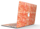 Orange Watercolor Polka Dots - MacBook Air Skin Kit