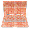 Orange Watercolor Polka Dots - MacBook Air Skin Kit