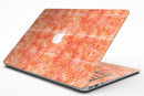 Orange Watercolor Polka Dots - MacBook Air Skin Kit