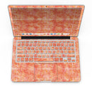 Orange Watercolor Polka Dots - MacBook Pro with Retina Display Full-Coverage Skin Kit