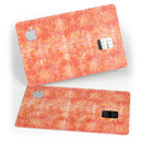 Orange Watercolor Polka Dots - Premium Protective Decal Skin-Kit for the Apple Credit Card