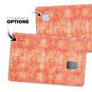 Orange Watercolor Polka Dots - Premium Protective Decal Skin-Kit for the Apple Credit Card