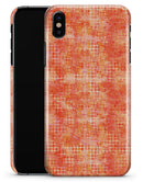 Orange Watercolor Polka Dots - iPhone X Clipit Case