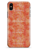 Orange Watercolor Polka Dots - iPhone X Clipit Case