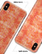 Orange Watercolor Polka Dots - iPhone X Clipit Case