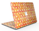 Orange Watercolor Ring Pattern - MacBook Air Skin Kit