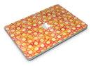 Orange Watercolor Ring Pattern - MacBook Air Skin Kit