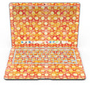 Orange Watercolor Ring Pattern - MacBook Air Skin Kit