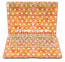 Orange Watercolor Ring Pattern - MacBook Air Skin Kit