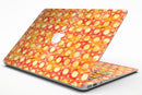 Orange Watercolor Ring Pattern - MacBook Air Skin Kit