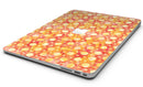 Orange Watercolor Ring Pattern - MacBook Air Skin Kit