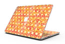 Orange Watercolor Ring Pattern - MacBook Pro with Retina Display Full-Coverage Skin Kit