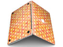 Orange Watercolor Ring Pattern - MacBook Pro with Retina Display Full-Coverage Skin Kit