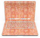 Orange Watercolor Stripes - MacBook Air Skin Kit