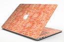 Orange Watercolor Stripes - MacBook Air Skin Kit
