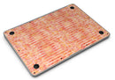 Orange Watercolor Stripes - MacBook Air Skin Kit