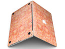 Orange Watercolor Stripes - MacBook Pro with Retina Display Full-Coverage Skin Kit