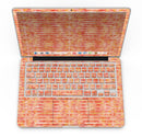 Orange Watercolor Stripes - MacBook Pro with Retina Display Full-Coverage Skin Kit
