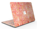 Orange Watercolor Woodgrain - MacBook Air Skin Kit