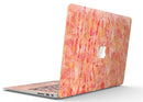 Orange Watercolor Woodgrain - MacBook Air Skin Kit