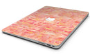 Orange Watercolor Woodgrain - MacBook Air Skin Kit