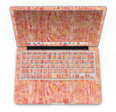 Orange Watercolor Woodgrain - MacBook Pro with Retina Display Full-Coverage Skin Kit
