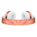 Orange Watercolor Woodgrain Full-Body Skin Kit for the Beats by Dre Solo 3 Wireless Headphones