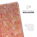 Orange Watercolor Woodgrain - Full Body Skin Decal for the Apple iPad Pro 12.9", 11", 10.5", 9.7", Air or Mini (All Models Available)