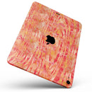 Orange Watercolor Woodgrain - Full Body Skin Decal for the Apple iPad Pro 12.9", 11", 10.5", 9.7", Air or Mini (All Models Available)
