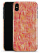 Orange Watercolor Woodgrain - iPhone X Clipit Case