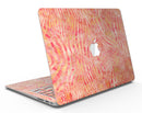 Orange Watercolor Zebra Pattern - MacBook Air Skin Kit