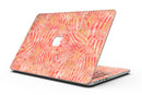 Orange Watercolor Zebra Pattern - MacBook Pro with Retina Display Full-Coverage Skin Kit