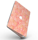 Orange Watercolor Zebra Pattern - MacBook Pro with Retina Display Full-Coverage Skin Kit