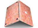 Orange Watercolor Zebra Pattern - MacBook Pro with Retina Display Full-Coverage Skin Kit