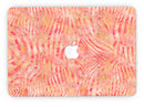Orange Watercolor Zebra Pattern - MacBook Pro with Retina Display Full-Coverage Skin Kit
