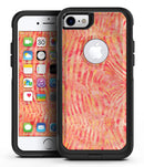 Orange Watercolor Zebra Pattern - iPhone 7 or 8 OtterBox Case & Skin Kits
