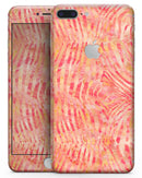 Orange Watercolor Zebra Pattern - Skin-kit for the iPhone 8 or 8 Plus