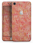 Orange Watercolor Zebra Pattern - Skin-kit for the iPhone 8 or 8 Plus